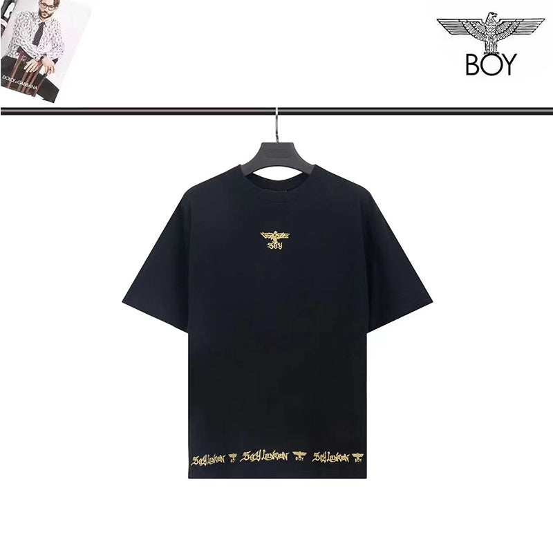 Boylondon T Shirt Retro Training Practice Fashion Slim Casual Fashion Eagle