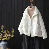 Women Winter Coats Puffer Jacket Down Coat Down Jacket Lapel White Duck Down Warm Lightweight Down Jacket Down Jacket