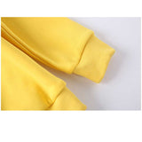 Children Pokemon Pikachu Hoodie Brushed Hoody Thickened Thermal Cotton