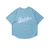 Baggy Baseball Jersey Hip Hop Short Sleeve Baseball Style Loose Casual Shirt Men