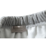 Kanye West Sunday Service Pant Fog Season 8 Flocking Ankle Banded Drawstring Fleece Lined