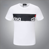 Dsq2 T Shirt Casual Sports Printed Short Sleeve Summer Men