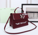 Off White Bag Casual Outdoor Convenient Tote Bag