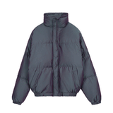 Fog Fear of God Essentials Coat Double-Line Reflective Cotton Jacket Avocado Green down Cotton Coat