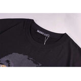 GVC T Shirt Bulldog Pattern Pure Cotton Loose Short Sleeve Male