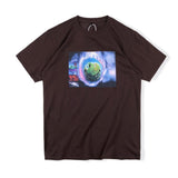 Travis Scott Astroworld Shirt Loose Men's Short Sleeve Fashion