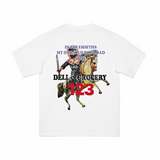 Rrr123 T Shirt Vintage Distressed Casual Loose-Fitting T-shirt