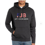 Let'S Go Brandon Hoodie Winter English Letters Printed Hoodie