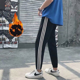 Men Pants Autumn Leisure Boys Loose Autumn and Winter Track Pants