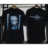 Marilyn Manson T Shirt Distressed Loose Short Sleeve T-shirt