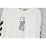 Round Neck Sweater Back Arrow Men and Women Owt sweatshirt