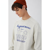 Preppy Aesthetic Sweatshirt Loose Autumn Sweater Men's and Women's Coats