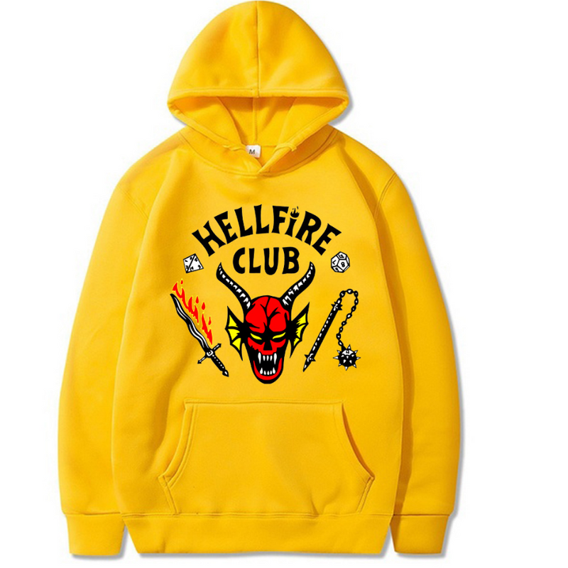 Stranger Things Hellfire Club Hoodie Stranger Things Season 4 Hellfire Club Hoodie