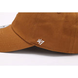 Dodgers and Yankees Baseball Cap 47brand Baseball Cap Female Khaki Embroidered NY Peaked Cap