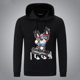Dsq2 Hoodie DSQ Lian D2 Cartoon Print Sweatshirt Trendy Men's Autumn and Winter