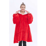 Hoodies Blankets Large Size Thickened Hooded Lazy Plush Home