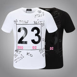 Dsq2 T Shirt Casual Sports Printed Short Sleeve Summer Men