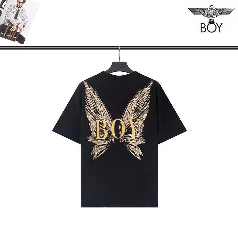 Boylondon T Shirt Plus Size Sports Retro Fashion Slim Casual Fashionable