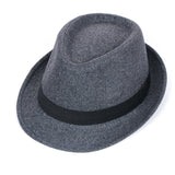 Mens Kentucky Derby Hats Autumn Winter Billycock Male British Woolen Hat