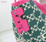 Off White Bag Casual Outdoor Convenient Tote Bag