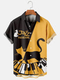Men Beach T Shirts Men's Fashion Fashion Short Sleeve Shirt