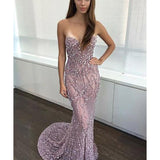 Formal Dresses & Gowns Dress Sexy Tube Top See-through Dress Trailing Dress