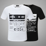 Dsq2 T Shirt Casual Sports Printed Short Sleeve Summer Men