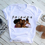Oversized 90s T Shirt Funny Print T-Shirt Girls Black Queen Lips Harajuku