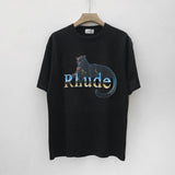 Rhude T Shirt Limited Rhude Hip Hop Summer Loose