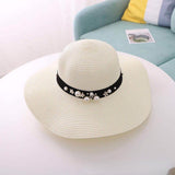 Fedora Golf Hats Female Summer Sun Protection Sun Hat Seaside Beach Hat
