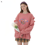Preppy Aesthetic Sweatshirt Loose Men's and Women's Long Sleeves Sweatshirt Pullover