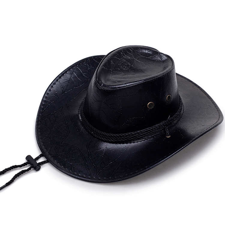 Cowgirl Hats Summer Woven Knight's Cap Outdoor Hat Sun Hat Men and Women Ventilation Cap