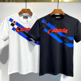 Dsq2 T Shirt DSQ Lian D2 Casual Sports Printed Short Sleeve Summer Men