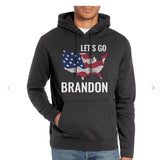 Let'S Go Brandon Hoodie Winter English Letters Printed Hoodie