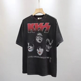 Marilyn Manson T Shirt Vintage Fogvtg Distressed Short Sleeve T-shirt