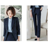 Womens Autumn Uniform Designs Formal Style Office Lady Bussiness Attire Work Suit
