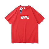 Marvel T Shirt Short Sleeve Iron Man Spider-Man T-shirt Men