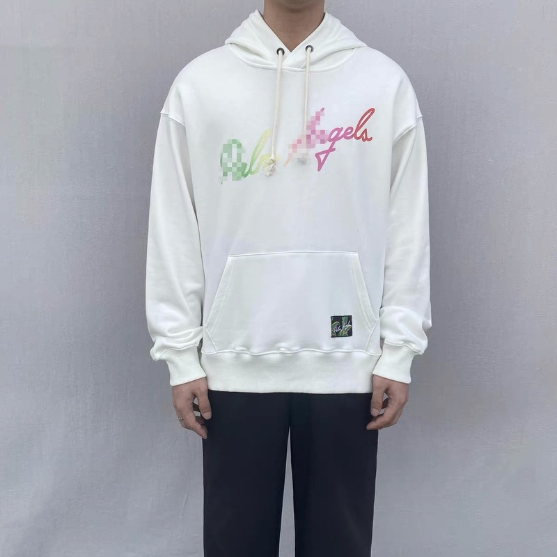 Palm Angels Hoodie Printed Hoodie Men's Loose Hoodie Coat
