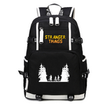 Stranger Things Backpack Men's and Women's Casual Backpack Teenagers Schoolbag
