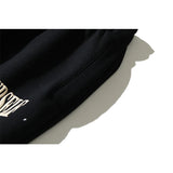 Kanye West Sunday Service Pant 3D Relief Splash-Ink Distressed Close up Ankle-Tied Terry Shorts