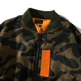 Bape Military Jacket Fall Winter Men Camouflage Coat Casual Baseball Uniform