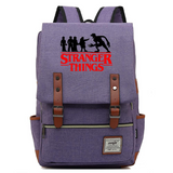 Stranger Things Backpack Cartoon Youth Student Schoolbag Men's and Women's Casual Backpack
