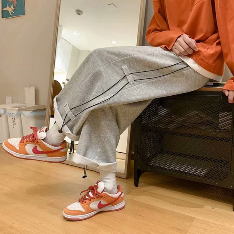 Men Pants Summer Pants Men Loose Track Pants Casual
