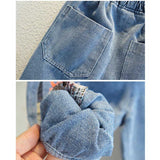 Toddler Boys Pants Boy's Denim Pants Autumn Casual Trousers