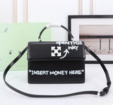 Off White Bag Casual Outdoor Convenient Tote Bag