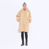 Hoodies Blankets Large Size Home Leisure Lazy Clothes Lambswool