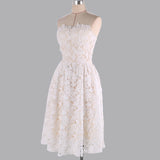 Women Lace Wedding Dress Summer Dress Sexy Tube Top Dress Short Dress