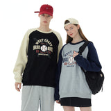 Preppy Aesthetic Sweatshirt Autumn Winter Retro Velvet Sweater Coat