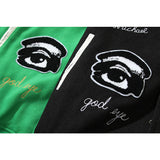 Saint Michael Baseball Jacket James Same Style Jacket Baseball Uniform outside Embroidered Woolen