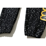 Kanye West Sunday Service Pant Drew Starry Sky Loose Sports Fleece Lined
